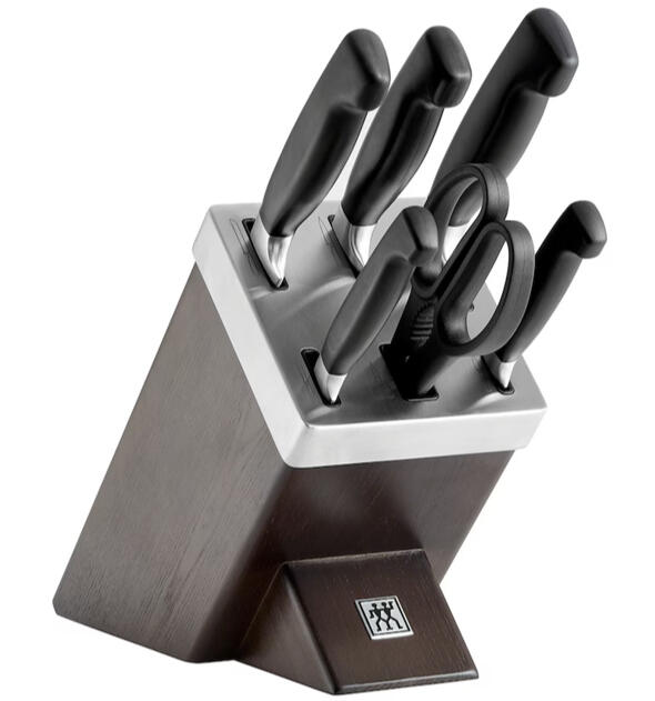 Taco de 5 cuchillos y tijeras Four Star Zwilling El Corte Ingles 234,50€